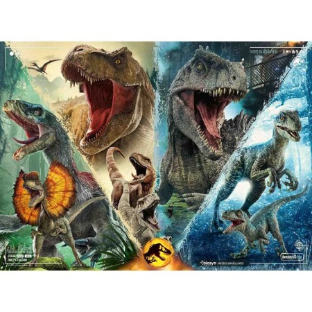 Puzzle Dominatia Jurassic World, 100 Piese Ravensburger - 1